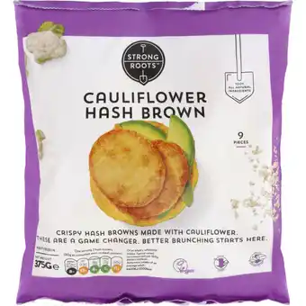 Albert Heijn Strong roots Cauliflower hashbrowns aanbieding