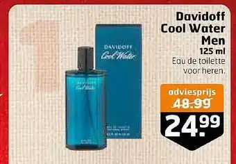 Trekpleister Davidoff cool water men aanbieding