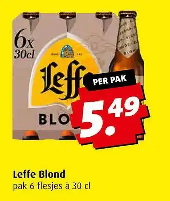 Boni Leffe blond aanbieding