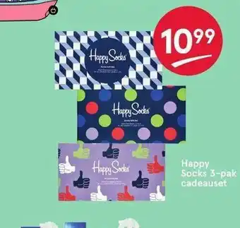 Etos Happy socks 3-pak cadeauset aanbieding