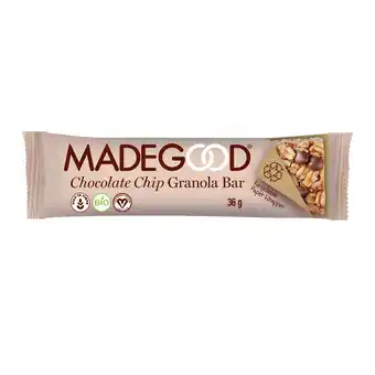 Albert Heijn Madegood Chocolate chip granola bar aanbieding