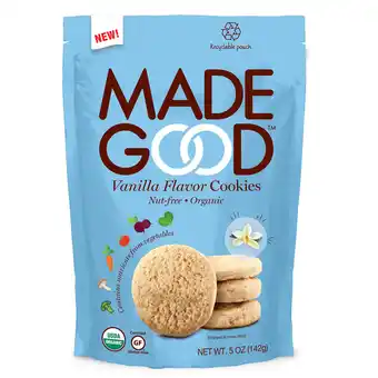 Albert Heijn Madegood Crunchy cookies vanilla aanbieding