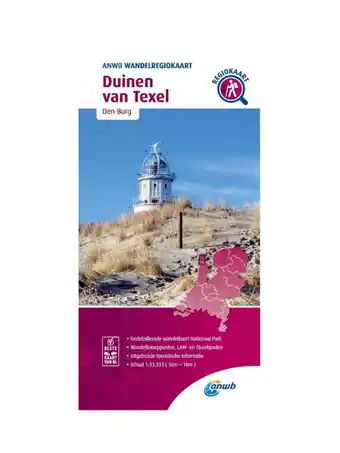 ANWB Anwb wandelkaart duinen van texel aanbieding