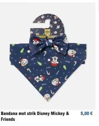 Primark Bandana met strik disney mickey & friends aanbieding