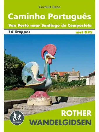 ANWB Rother wandelgids caminho portugues aanbieding