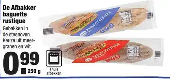 ALDI De Afbakker Baguette Rustique aanbieding