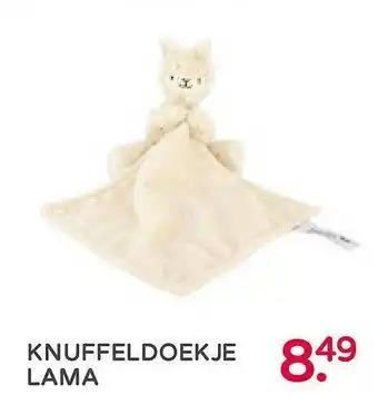 Prenatal Knuffeldoekje Lama aanbieding