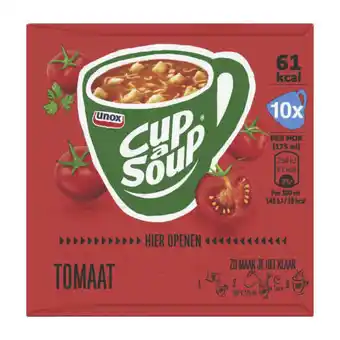 Coop Unox cup-a-soup tomaat aanbieding