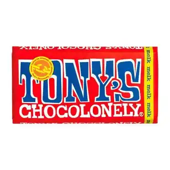 Coop Tony's chocolonely melk aanbieding