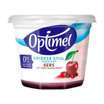 Coop Optimel griekse stijl yoghurt kers aanbieding