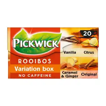 Coop Pickwick variatiebox rooibos thee aanbieding