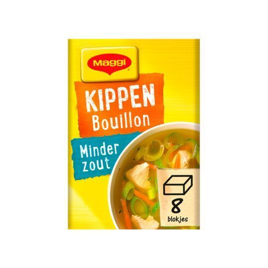 Maggi bouillon kip minder zout aanbieding bij Coop