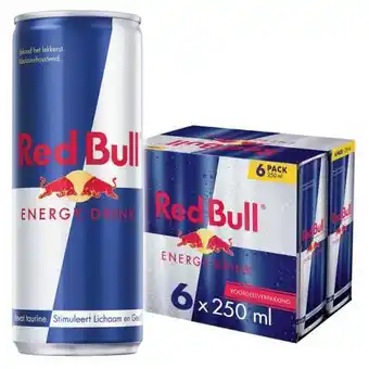 Coop Red bull energy drink 6-pack aanbieding