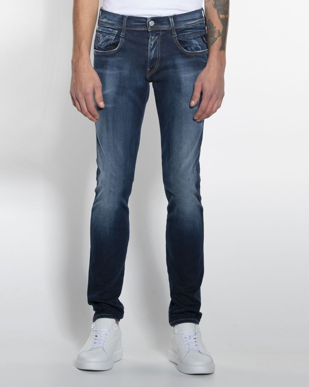 Replay anbass hyperflex bio heren jeans aanbieding bij Only for Men