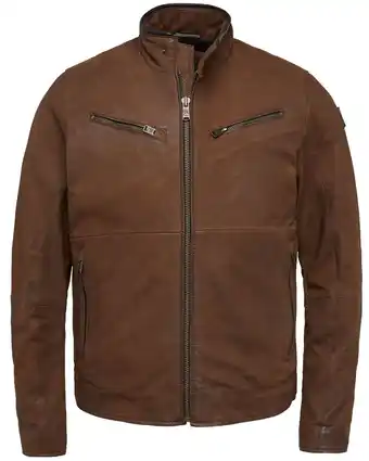 Only for Men Vanguard leren jack aanbieding