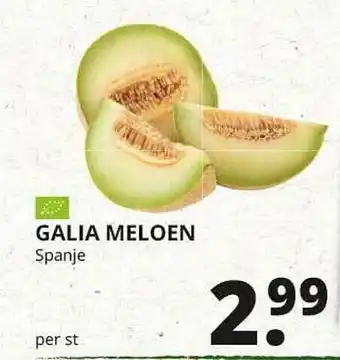 Natuurwinkel Galia Meloen aanbieding