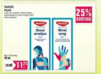 De Online Drogist HeltiQ Huid Wratten, Steelwratjes, Waterpokken Of Een Droge Huid? 25% Korting aanbieding