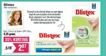 De Online Drogist Blistex 35% Korting aanbieding