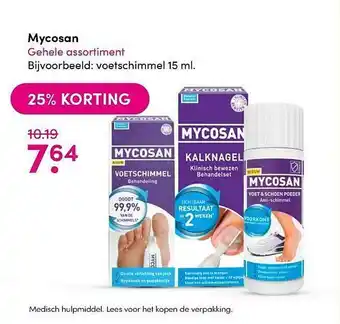 DA Mycosan 25% Korting aanbieding