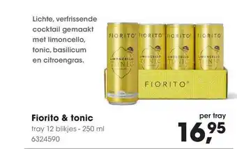 HANOS Fiorito & Tonic aanbieding