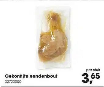 HANOS Gekonfijte Eendenbout aanbieding