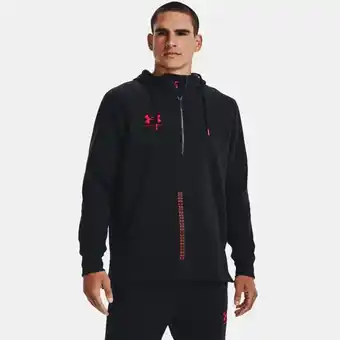 Under Armour Hoodie under armour accelerate zwart / radio rood m aanbieding