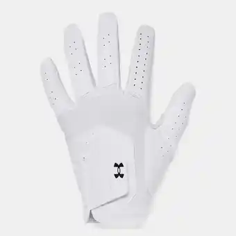 Under Armour Under armour iso-chill golfhandschoen voor heren wit / wit / zwart rsm aanbieding