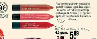 De Online Drogist Benecos Natural Shiny Lip Colour aanbieding