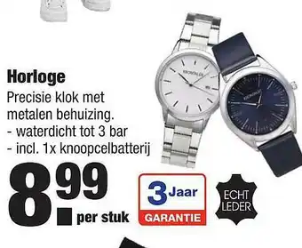 ALDI Horloge aanbieding