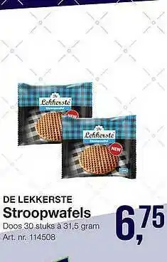 Bidfood De Lekkerste Stroopwafels aanbieding