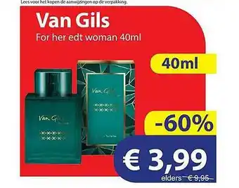 Die Grenze Van Gils For Her Edt Woman 40ml aanbieding