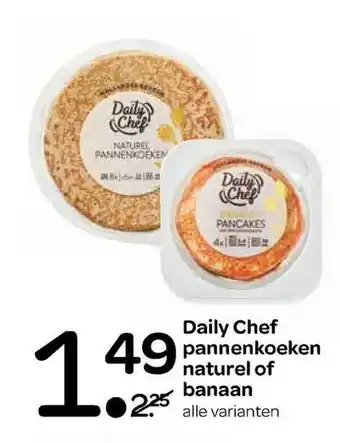 Spar Daily Chef Pannenkoeken Naturel Of Banaan aanbieding