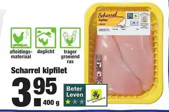 ALDI Scharrel Kipfilet aanbieding