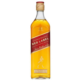 Dirck 3 Johnnie walker red label whisky 70 cl aanbieding