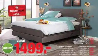 Budget Home Store Boxspring Luxor aanbieding