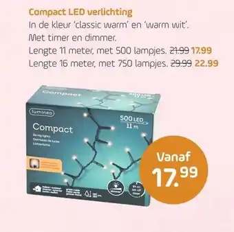 Coppelmans Compact led verlichting aanbieding