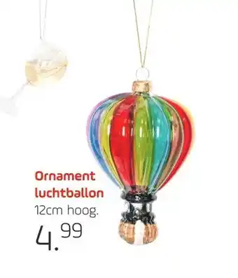 Coppelmans Ornament luchtballon aanbieding