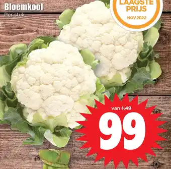 Dirk Bloemkool per stuk. aanbieding