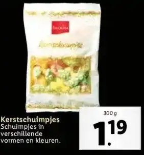 Lidl Kerstschuimpjes aanbieding