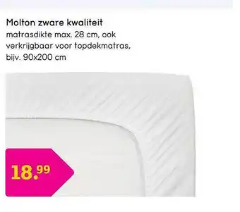 Leen Bakker Molton zware kwaliteit aanbieding