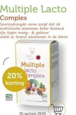 De Rode Pilaren Multiple lacto aanbieding