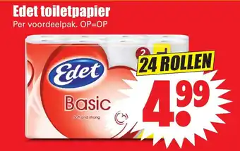 Dirk Edet toiletpapier aanbieding