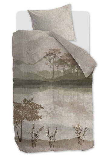 Wehkamp Beddinghouse katoenen dekbedovertrek 1 persoons (140x220 cm) aanbieding