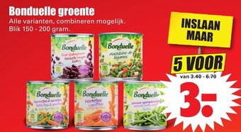 Dirk Bonduelle 5*150-200g aanbieding