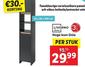 Lidl Hoge kast  Oslo aanbieding