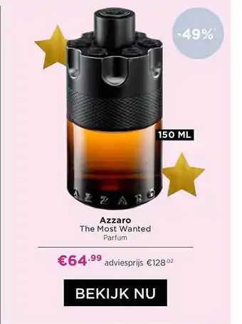 ICI Paris XL Azzaro the most wanted parfum aanbieding