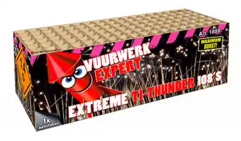 Vuurwerk Expert Extreme ti thunder aanbieding