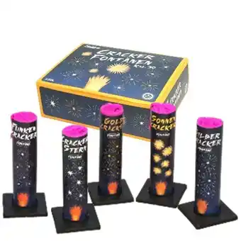 Huisman Vuurwerk Cracker fountain 5st. aanbieding