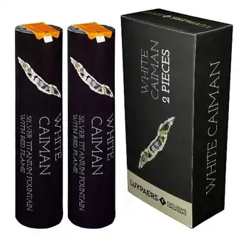 Huisman Vuurwerk White caiman 2 stuks aanbieding