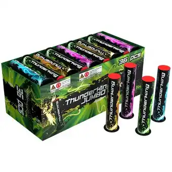 Huisman Vuurwerk Thunderking jumbo box xl aanbieding